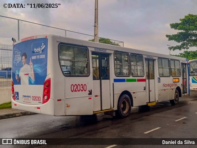 Consórcio Navegantes - 02 > Viação São Jorge > Transurb Transporte Urbano 02030 na cidade de João Pessoa, Paraíba, Brasil, por Daniel da Silva. Número da foto: #13136390.