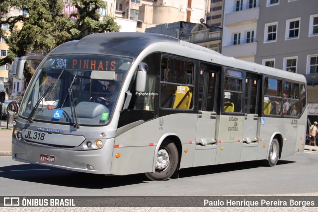Expresso Azul JL318 na cidade de Curitiba, Paraná, Brasil, por Paulo Henrique Pereira Borges. Número da foto: #13137912.
