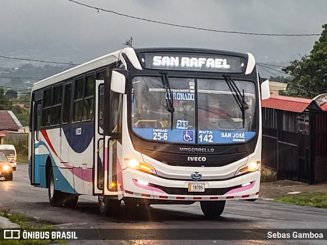 Transportes Coronado 25-6 na cidade de San Rafael, Vásquez de Coronado, San José, Costa Rica, por Sebas Gamboa. Número da foto: #13138426.