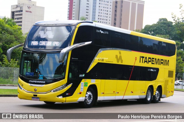 Viação Nova Itapemirim 41136 na cidade de Curitiba, Paraná, Brasil, por Paulo Henrique Pereira Borges. Número da foto: #13137916.