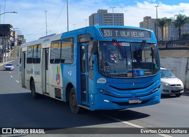 Nova Transporte 22356 na cidade de Cariacica, Espírito Santo, Brasil, por Everton Costa Goltara. Número da foto: #13136722.