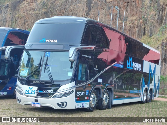 Empresa de Ônibus Nossa Senhora da Penha 65080 na cidade de Campinas, São Paulo, Brasil, por Lucas Kevin. Número da foto: #13136011.