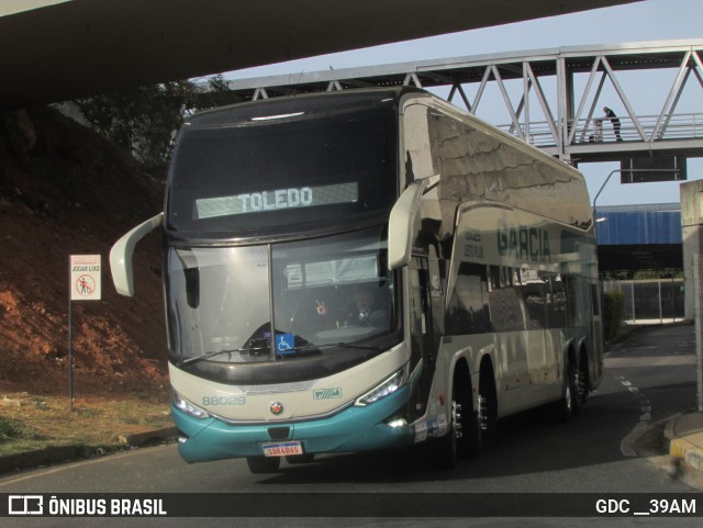 Viação Garcia 88029 na cidade de Campinas, São Paulo, Brasil, por GDC __39AM. Número da foto: #13137419.