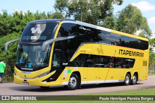 Viação Nova Itapemirim 41156 na cidade de Curitiba, Paraná, Brasil, por Paulo Henrique Pereira Borges. Número da foto: #13137922.