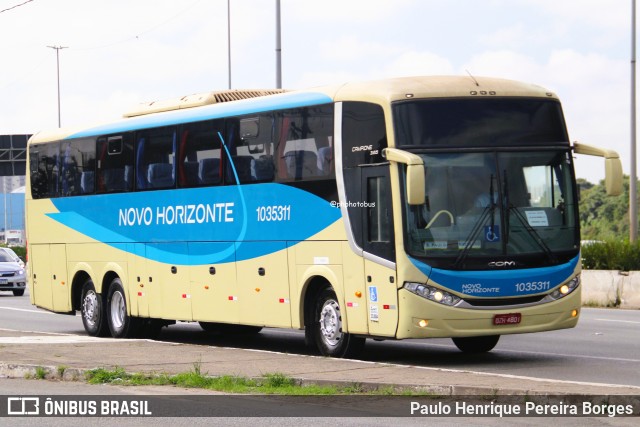 Viação Novo Horizonte 1035311 na cidade de São Paulo, São Paulo, Brasil, por Paulo Henrique Pereira Borges. Número da foto: #13138044.