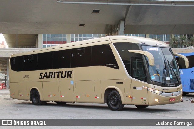 Saritur - Santa Rita Transporte Urbano e Rodoviário 32110 na cidade de Belo Horizonte, Minas Gerais, Brasil, por Luciano Formiga. Número da foto: #13142092.