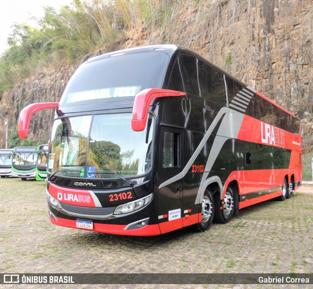 Lirabus 23102 na cidade de Campinas, São Paulo, Brasil, por Gabriel Correa. Número da foto: #13140862.