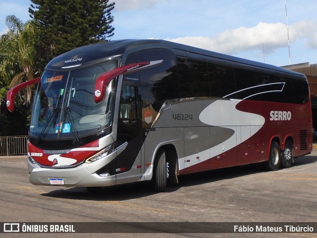 Viação Serro 46124 na cidade de Três Corações, Minas Gerais, Brasil, por Fábio Mateus Tibúrcio. Número da foto: #13139013.