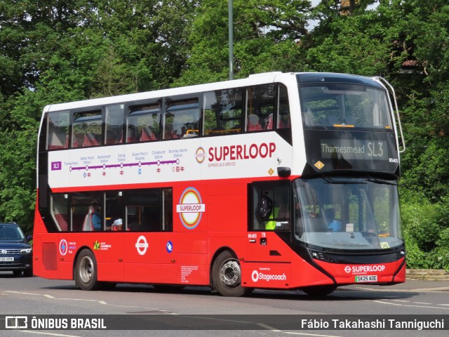 Stagecoach 80405 na cidade de Bexley, Greater London, Inglaterra, por Fábio Takahashi Tanniguchi. Número da foto: #13140711.
