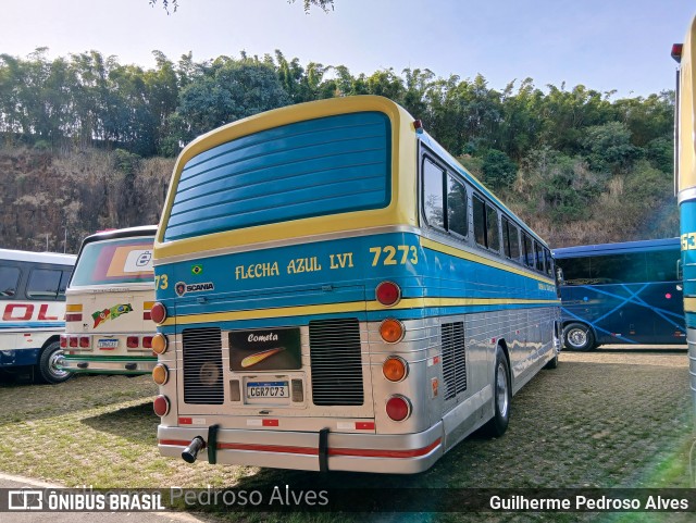 Ônibus Particulares 7273 na cidade de Campinas, São Paulo, Brasil, por Guilherme Pedroso Alves. Número da foto: #13141228.