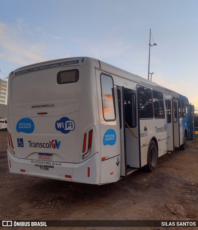 Nova Transporte 22329 na cidade de Serra, Espírito Santo, Brasil, por SILAS SANTOS. Número da foto: #13138955.