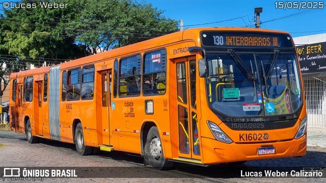 Viação Tamandaré KI602 na cidade de Curitiba, Paraná, Brasil, por Lucas Weber Calizario. Número da foto: #13141065.