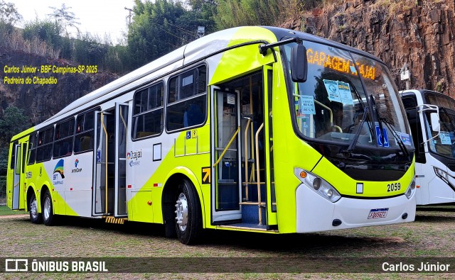 Itajaí Transportes Coletivos 2059 na cidade de Campinas, São Paulo, Brasil, por Carlos Júnior. Número da foto: #13142008.