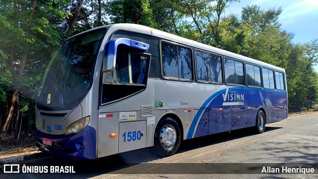 Vision Bus - Viação Vicentini 1580 na cidade de Paulínia, São Paulo, Brasil, por Allan Henrique. Número da foto: #13139082.