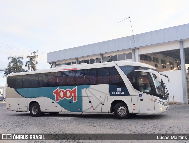 Auto Viação 1001 RJ 108.515 na cidade de Campos dos Goytacazes, Rio de Janeiro, Brasil, por Lucas Martins. Número da foto: #13139548.