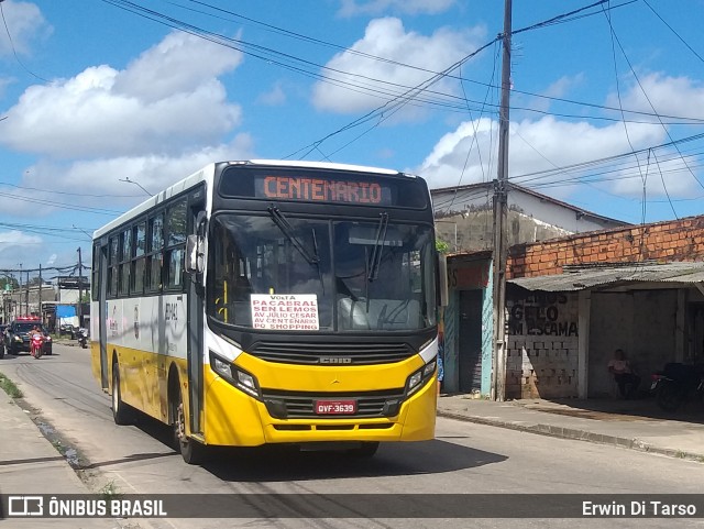 Belém Rio Transportes BD-042 na cidade de Belém, Pará, Brasil, por Erwin Di Tarso. Número da foto: #13141662.