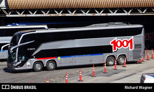 Auto Viação 1001 RJ 108.872 na cidade de Rio de Janeiro, Rio de Janeiro, Brasil, por Richard Wagner. Número da foto: #13141692.