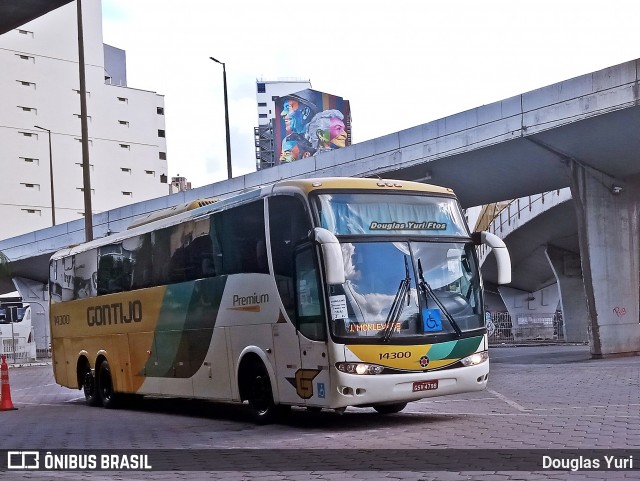 Empresa Gontijo de Transportes 14300 na cidade de Belo Horizonte, Minas Gerais, Brasil, por Douglas Yuri. Número da foto: #13139036.