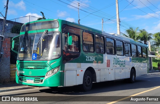 OT Trans - Ótima Salvador Transportes 21264 na cidade de Salvador, Bahia, Brasil, por Augusto Ferraz. Número da foto: #13139448.
