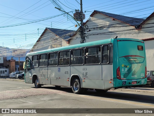 VSFL - Viação São Francisco 415 na cidade de Juiz de Fora, Minas Gerais, Brasil, por Vitor Silva. Número da foto: #13142064.