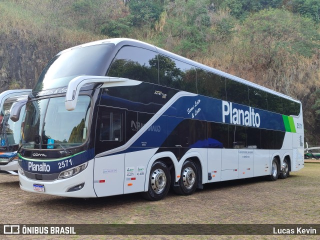 Planalto Transportes 2571 na cidade de Campinas, São Paulo, Brasil, por Lucas Kevin. Número da foto: #13140394.