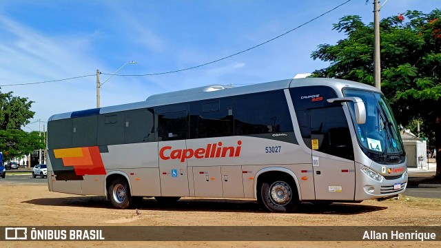 Transportes Capellini 53027 na cidade de Paulínia, São Paulo, Brasil, por Allan Henrique. Número da foto: #13140294.