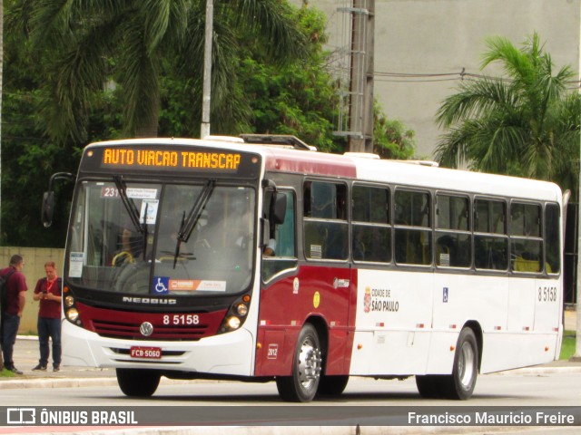 Auto Viação Transcap >> Auto Bless Transportes 8 5158 na cidade de Barueri, São Paulo, Brasil, por Francisco Mauricio Freire. Número da foto: #13141292.