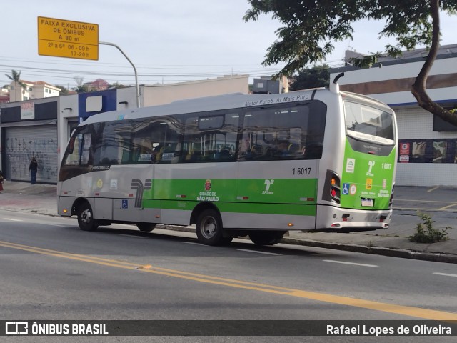 Transcooper > Norte Buss 1 6017 na cidade de São Paulo, São Paulo, Brasil, por Rafael Lopes de Oliveira. Número da foto: #13139047.