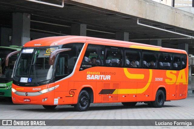 Saritur - Santa Rita Transporte Urbano e Rodoviário 32500 na cidade de Belo Horizonte, Minas Gerais, Brasil, por Luciano Formiga. Número da foto: #13142095.