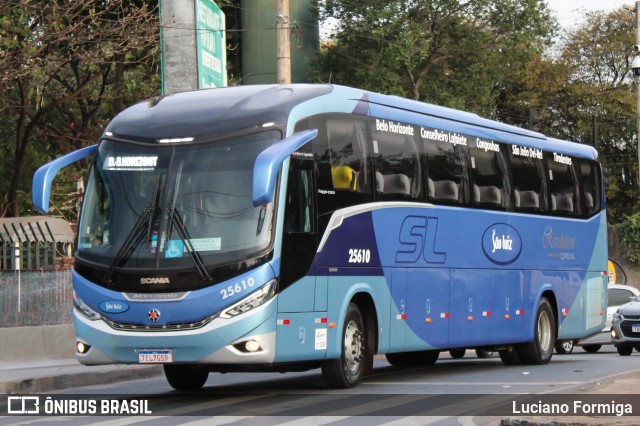 Viação São Luiz 25610 na cidade de Belo Horizonte, Minas Gerais, Brasil, por Luciano Formiga. Número da foto: #13142108.