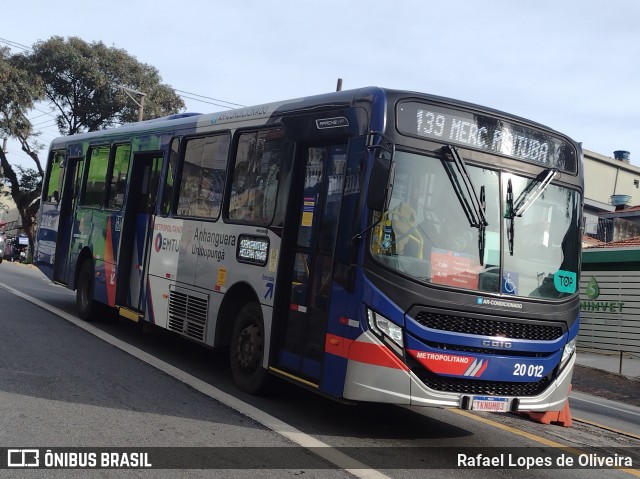 Auto Viação Urubupungá 20.012 na cidade de São Paulo, São Paulo, Brasil, por Rafael Lopes de Oliveira. Número da foto: #13139050.