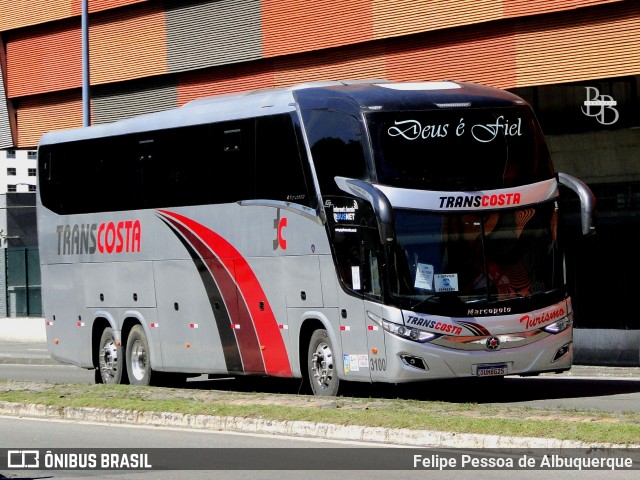 TransCosta Turismo 3100 na cidade de Salvador, Bahia, Brasil, por Felipe Pessoa de Albuquerque. Número da foto: #13141091.