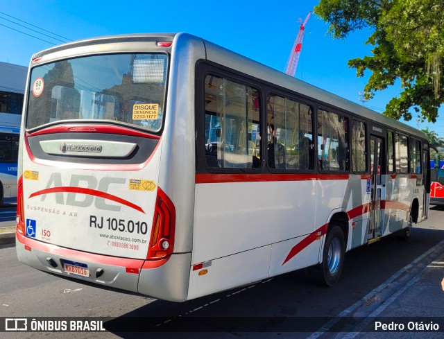 Auto Viação ABC RJ 105.010 na cidade de Niterói, Rio de Janeiro, Brasil, por Pedro Otávio. Número da foto: #13141592.
