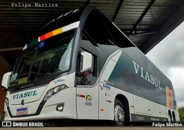 Viasul - Auto Viação Venâncio Aires 16000 na cidade de Santa Maria, Rio Grande do Sul, Brasil, por Felipe Martins. Número da foto: #13140558.