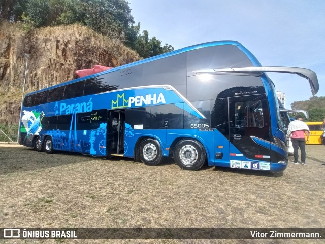 Empresa de Ônibus Nossa Senhora da Penha 65005 na cidade de Campinas, São Paulo, Brasil, por Vitor Zimmermann.. Número da foto: #13140321.