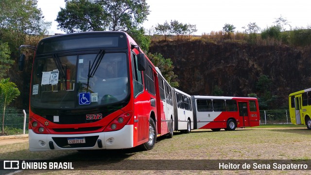 Itajaí Transportes Coletivos 2972 na cidade de Campinas, São Paulo, Brasil, por Heitor de Sena Sapaterro. Número da foto: #13141161.