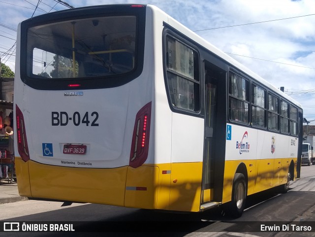 Belém Rio Transportes BD-042 na cidade de Belém, Pará, Brasil, por Erwin Di Tarso. Número da foto: #13141651.