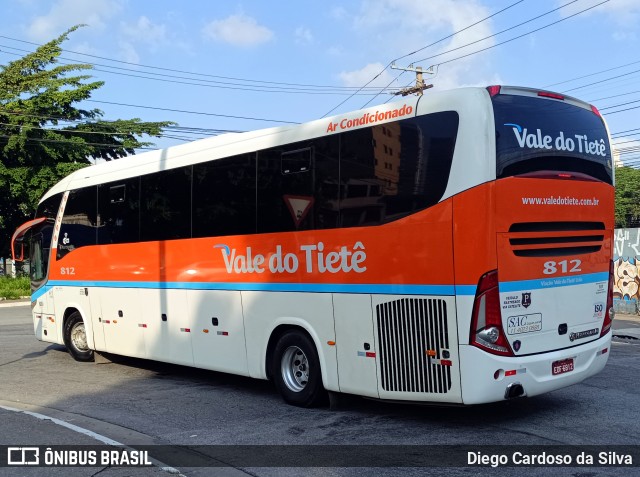 Viação Vale do Tietê 812 na cidade de São Paulo, São Paulo, Brasil, por Diego Cardoso da Silva. Número da foto: #13139929.