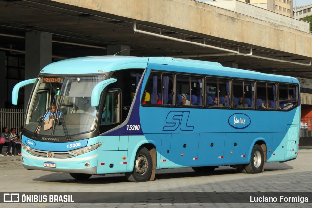 Viação São Luiz 15200 na cidade de Belo Horizonte, Minas Gerais, Brasil, por Luciano Formiga. Número da foto: #13142061.