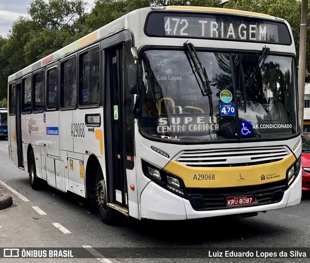 Empresa de Transportes Braso Lisboa A29068 na cidade de Rio de Janeiro, Rio de Janeiro, Brasil, por Luiz Eduardo Lopes da Silva. Número da foto: #13140730.