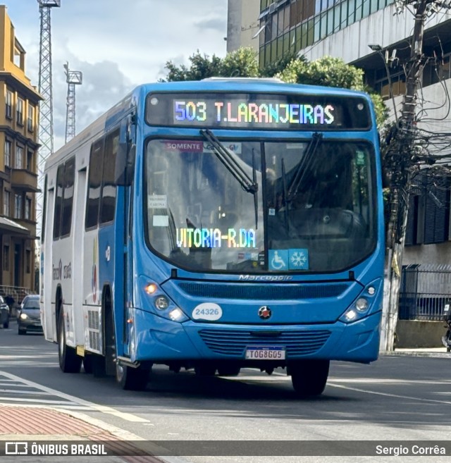 Unimar Transportes 24326 na cidade de Vitória, Espírito Santo, Brasil, por Sergio Corrêa. Número da foto: #13139423.