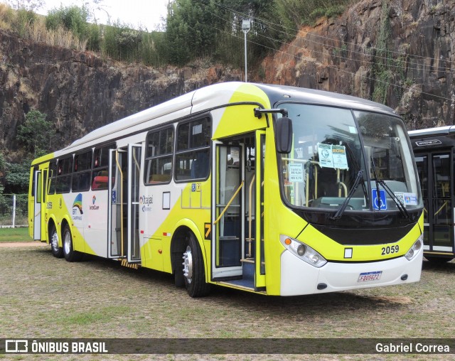 Itajaí Transportes Coletivos 2059 na cidade de Campinas, São Paulo, Brasil, por Gabriel Correa. Número da foto: #13140916.