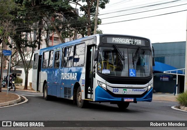 Turismar Transporte e Turismo 320 na cidade de Marília, São Paulo, Brasil, por Roberto Mendes. Número da foto: #13138849.