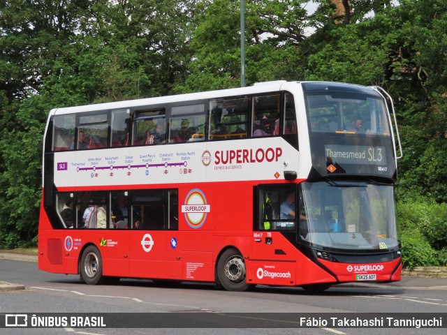 Stagecoach 80417 na cidade de Bexley, Greater London, Inglaterra, por Fábio Takahashi Tanniguchi. Número da foto: #13140705.