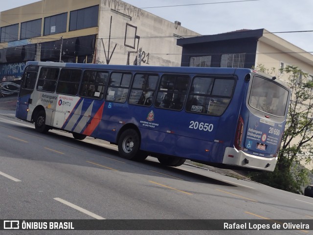 Auto Viação Urubupungá 20.650 na cidade de São Paulo, São Paulo, Brasil, por Rafael Lopes de Oliveira. Número da foto: #13142017.