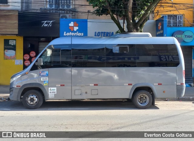 Mil Transportes Tur 1020 na cidade de Cariacica, Espírito Santo, Brasil, por Everton Costa Goltara. Número da foto: #13139258.