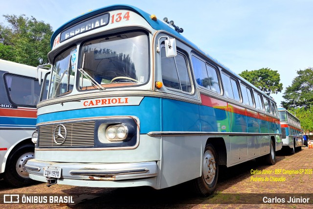 Viação Caprioli 134 na cidade de Campinas, São Paulo, Brasil, por Carlos Júnior. Número da foto: #13141987.