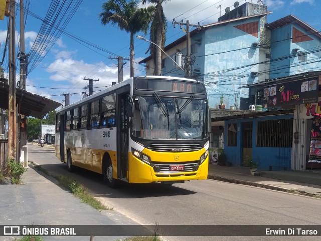 Belém Rio Transportes BD-048 na cidade de Belém, Pará, Brasil, por Erwin Di Tarso. Número da foto: #13141658.