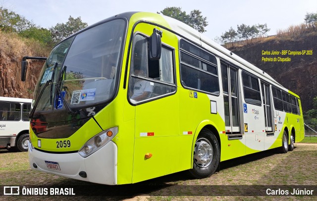 Itajaí Transportes Coletivos 2059 na cidade de Campinas, São Paulo, Brasil, por Carlos Júnior. Número da foto: #13142006.