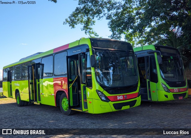 Transportes São Cristóvão 02543 na cidade de Teresina, Piauí, Brasil, por Luccas Rios. Número da foto: #13140480.